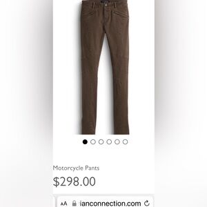 Peruvian Connection Motorcycle Pants - New never worn